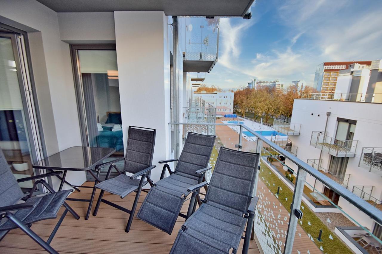 Apartament Nadmorskie Tarasy Spa Deluxe Kołobrzeg Exterior foto
